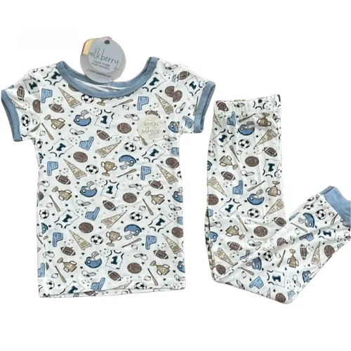 #1 Fan Short Sleeve Bamboo Pajama Set