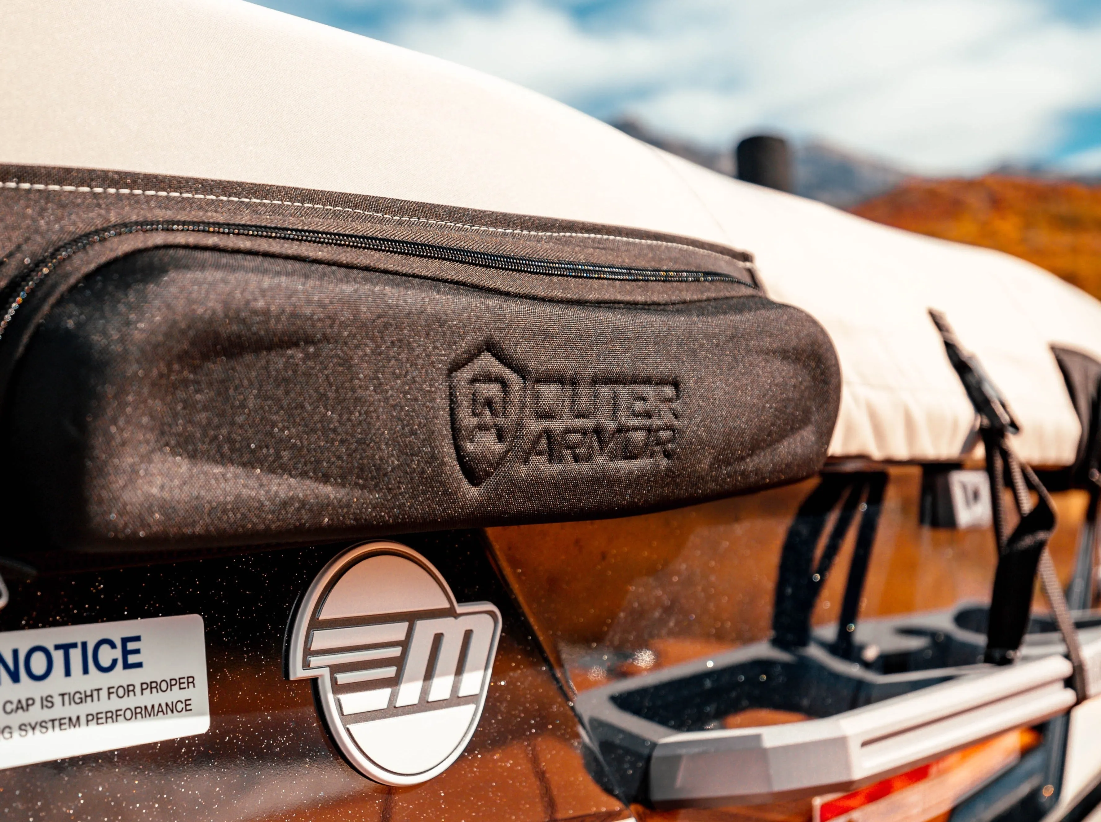 24 MXZ Cover - G4 Tower Up Position W/Swim Platform Cover