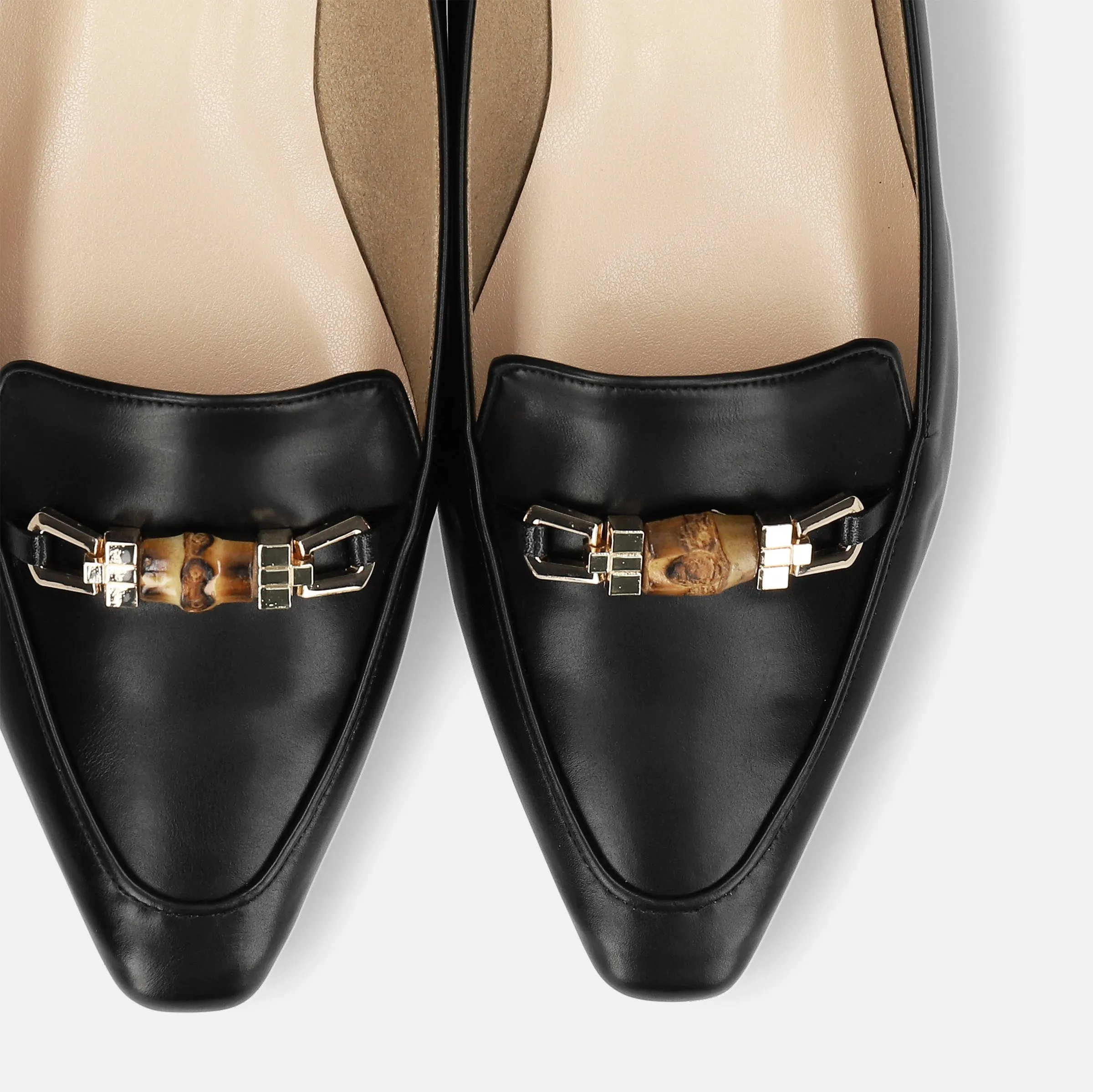 25%OFF: 2024SS: Bamboo Bit Loafers (m18003) Black