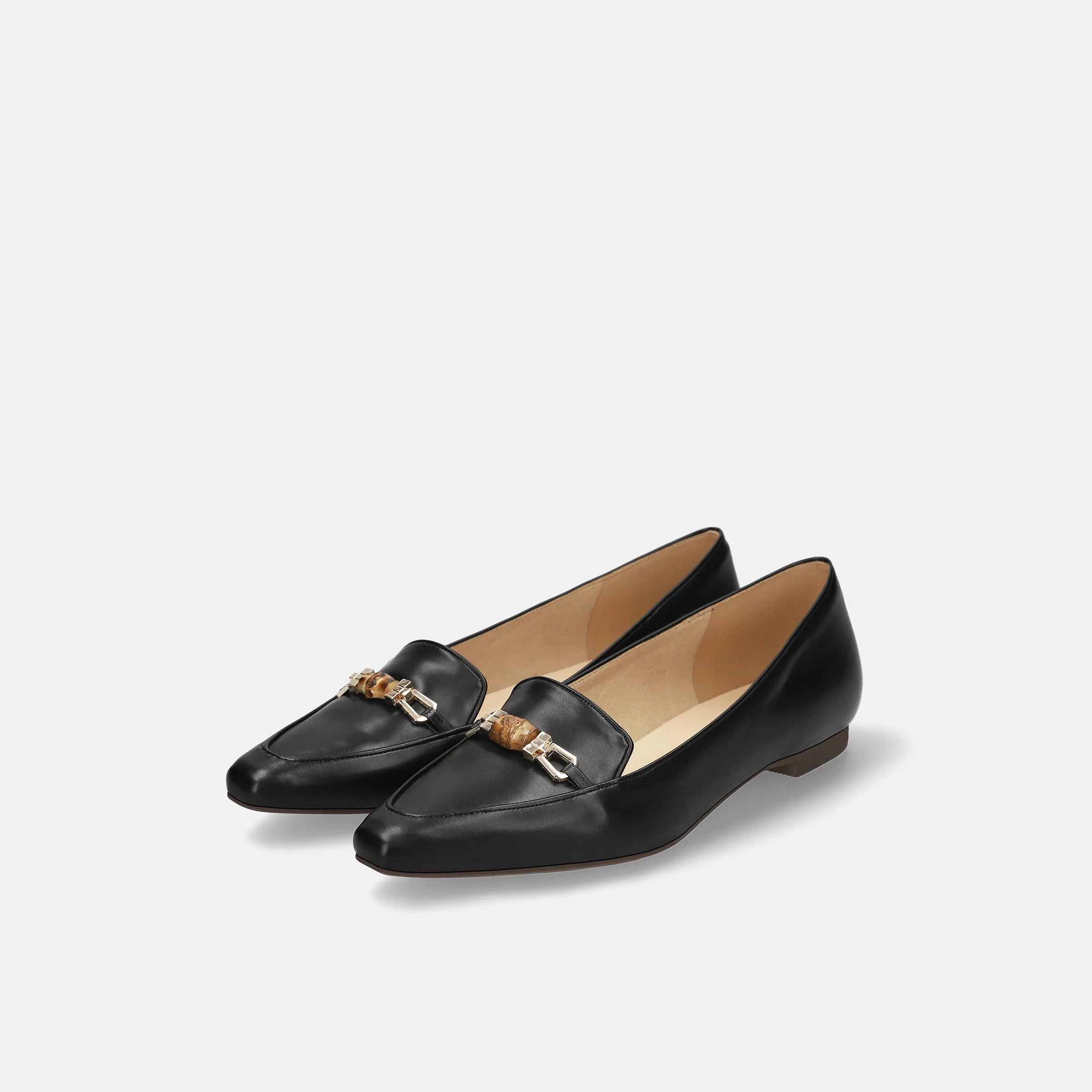 25%OFF: 2024SS: Bamboo Bit Loafers (m18003) Black