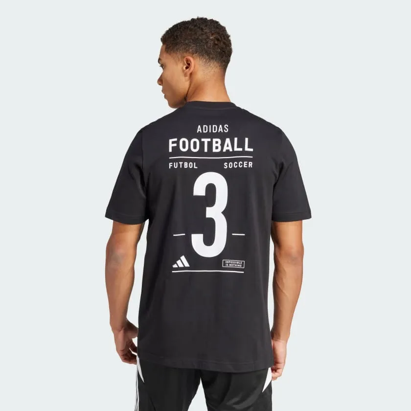 adidas FOOTBALL CATEGORY LOGO TEE