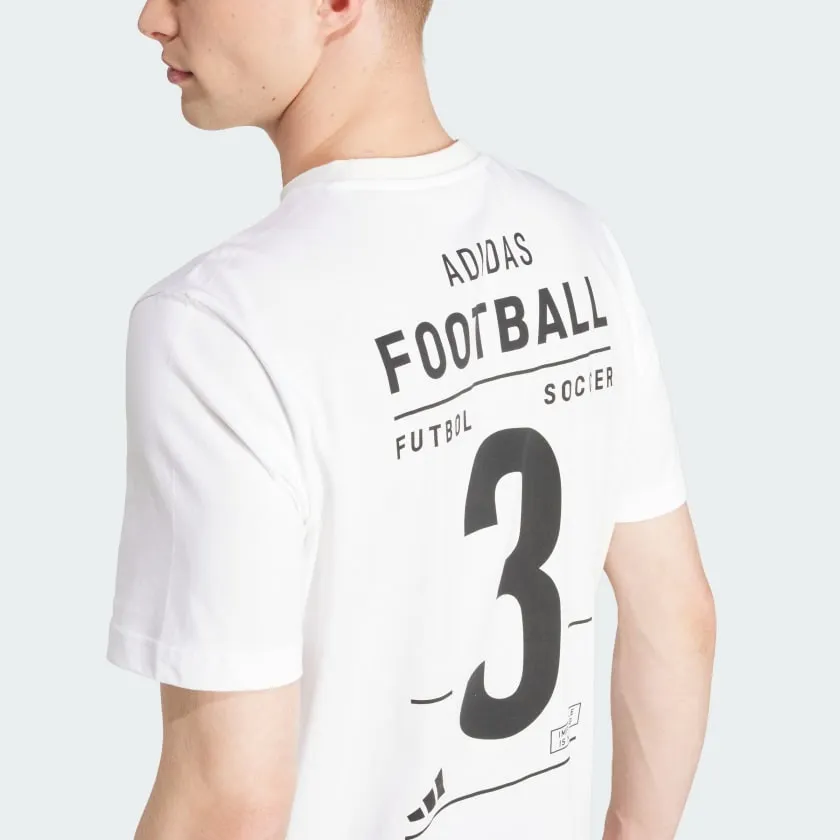 adidas FOOTBALL CATEGORY LOGO TEE