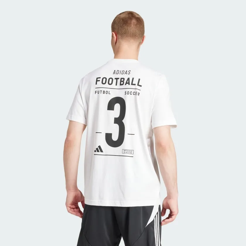 adidas FOOTBALL CATEGORY LOGO TEE