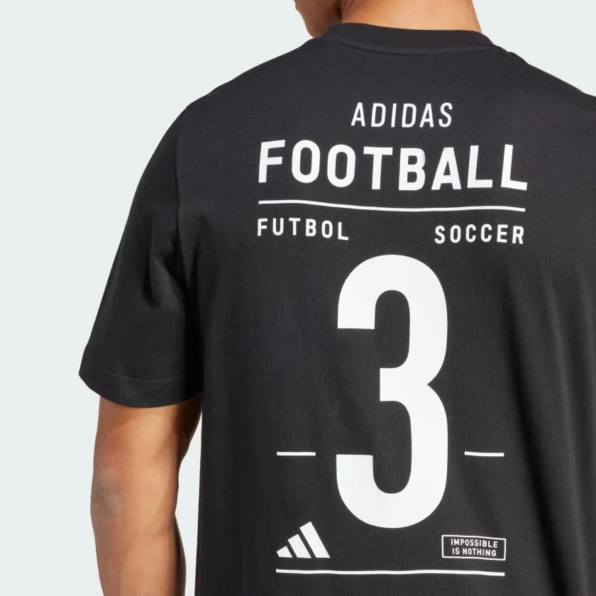 adidas FOOTBALL CATEGORY LOGO TEE