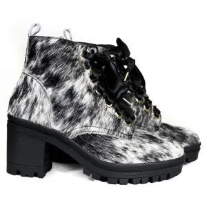 ALONDRA Cowhair Combat Boot - Wholesale