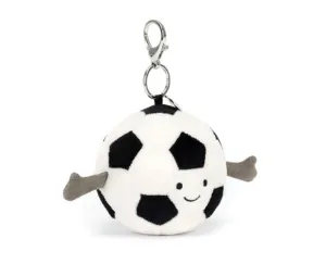 Amuseables Sports Soccer Bag Charm