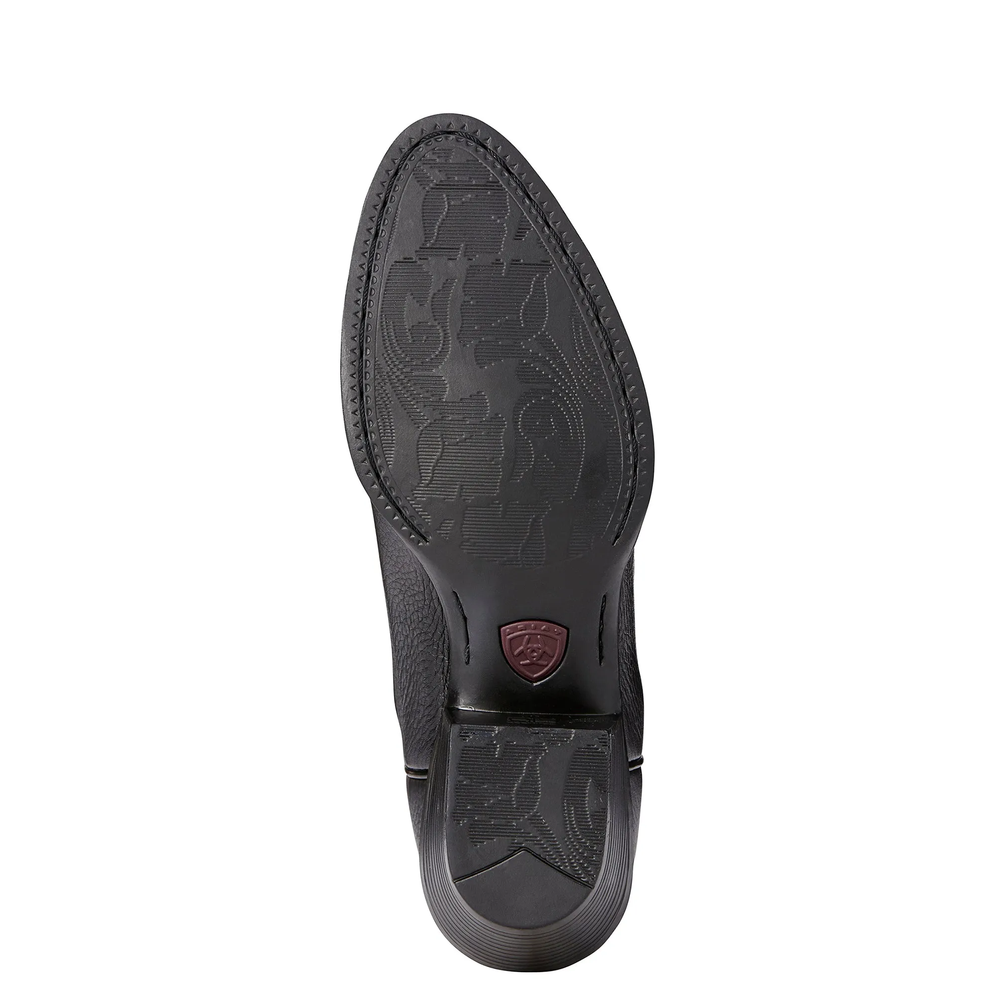 Ariat Womens Heritage Western R-toe - Black Deertan