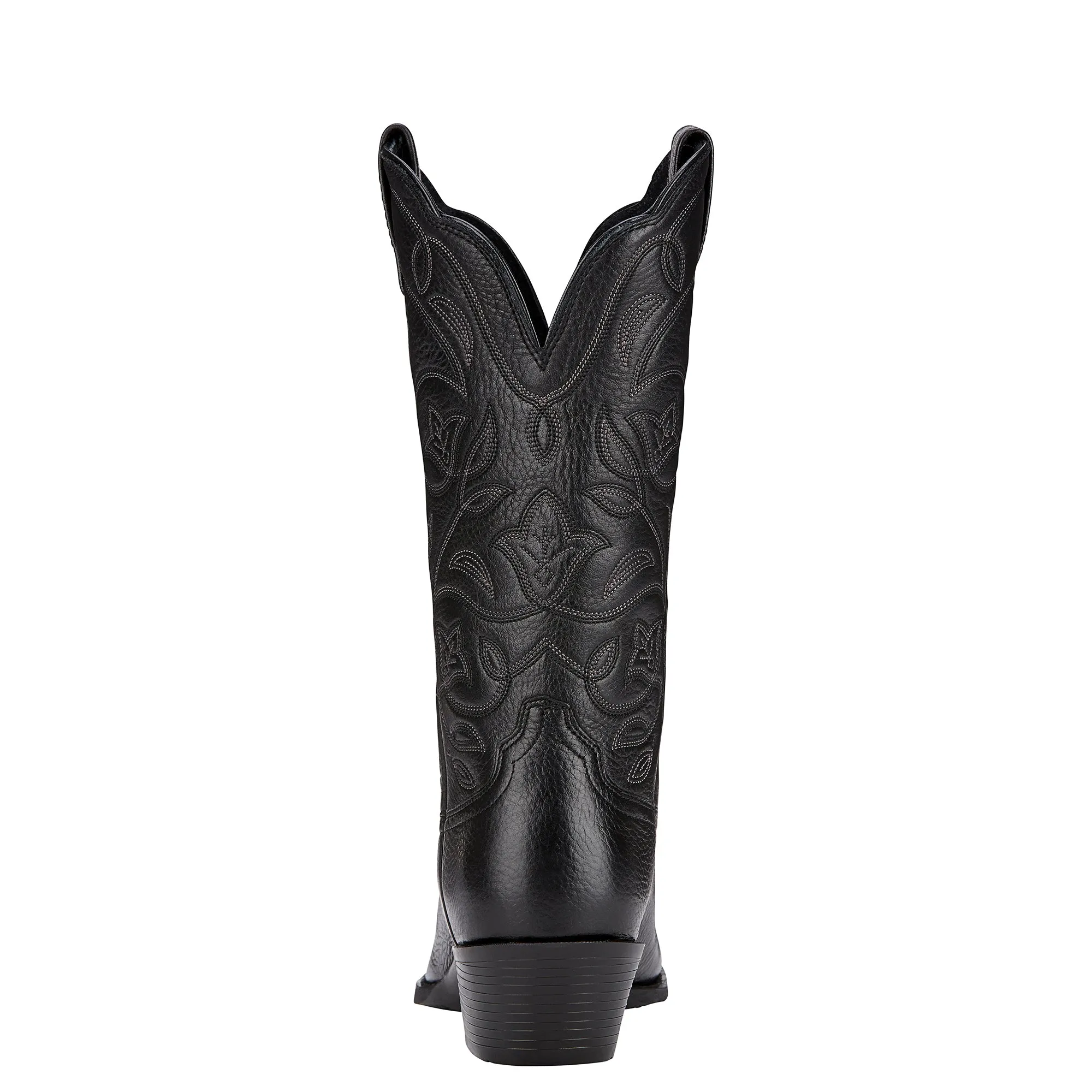 Ariat Womens Heritage Western R-toe - Black Deertan