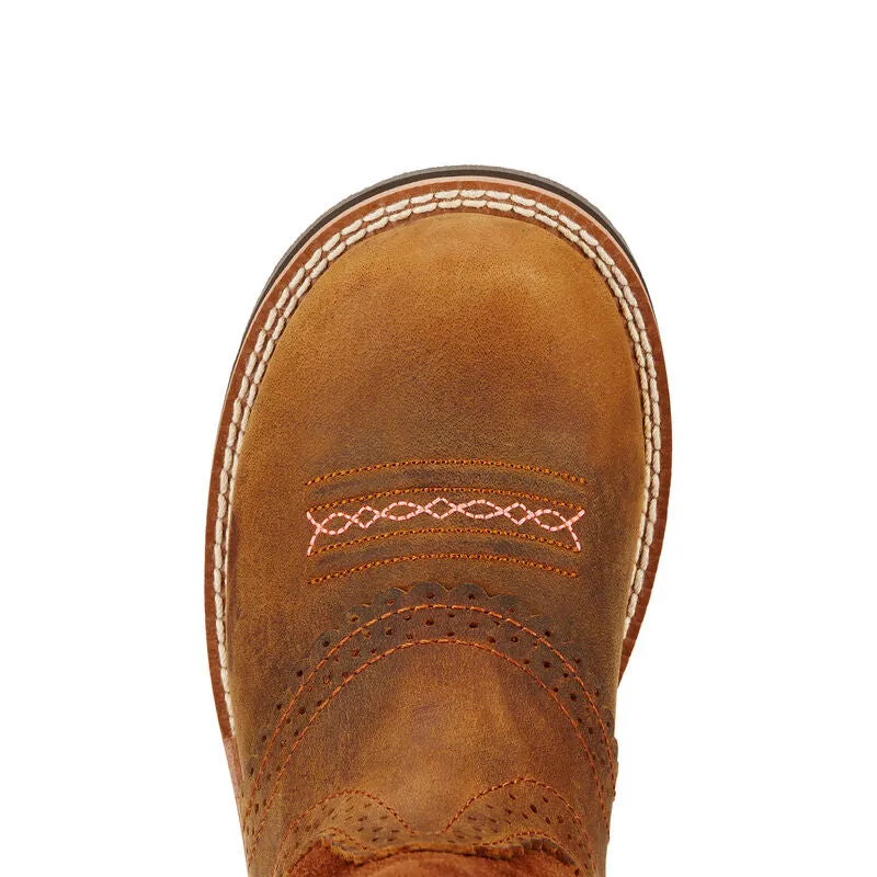 Ariat Youth  Fatbaby Cowgirl Western Boot 10017309