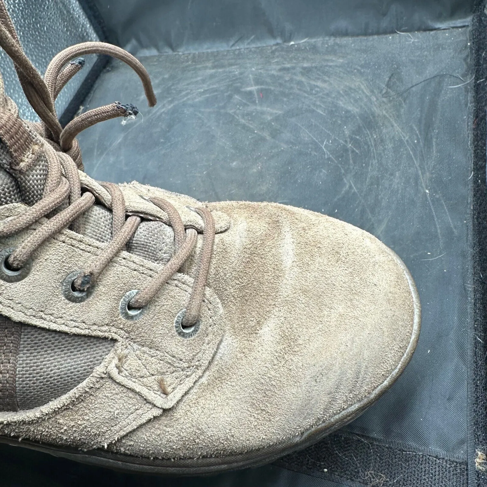 Army Brown Leather MAGNUM High Top Combat Patrol Boots - Size UK 7M - EU 41