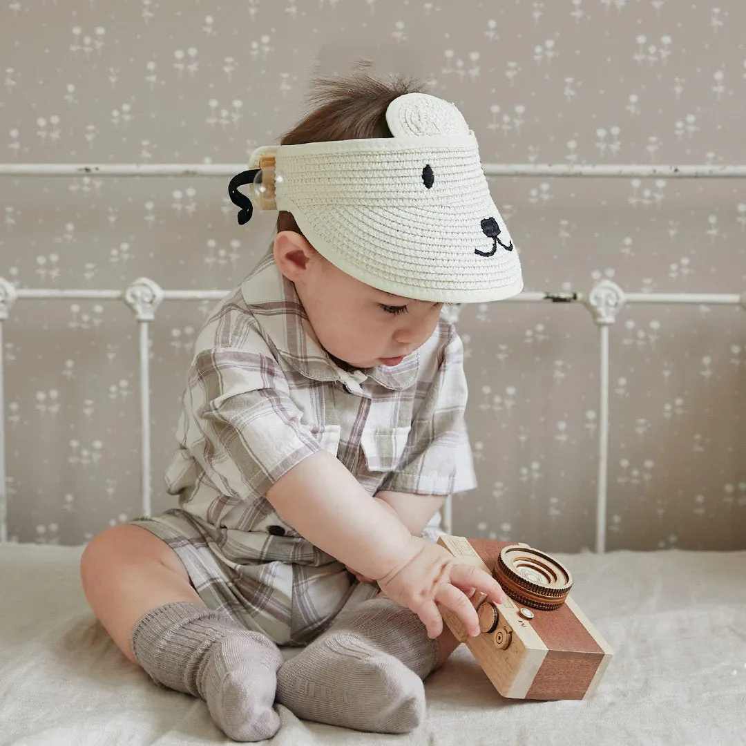 Baby Summer Shirt and Bottom Set - Plaid Set
