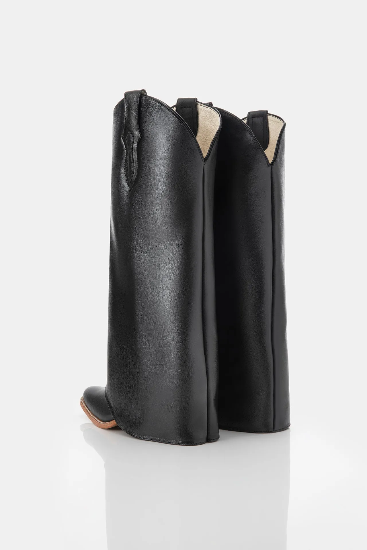 BASIC BLACK COWBOY BOOTS