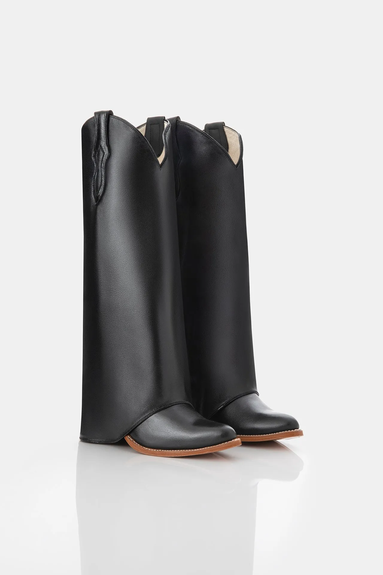 BASIC BLACK COWBOY BOOTS
