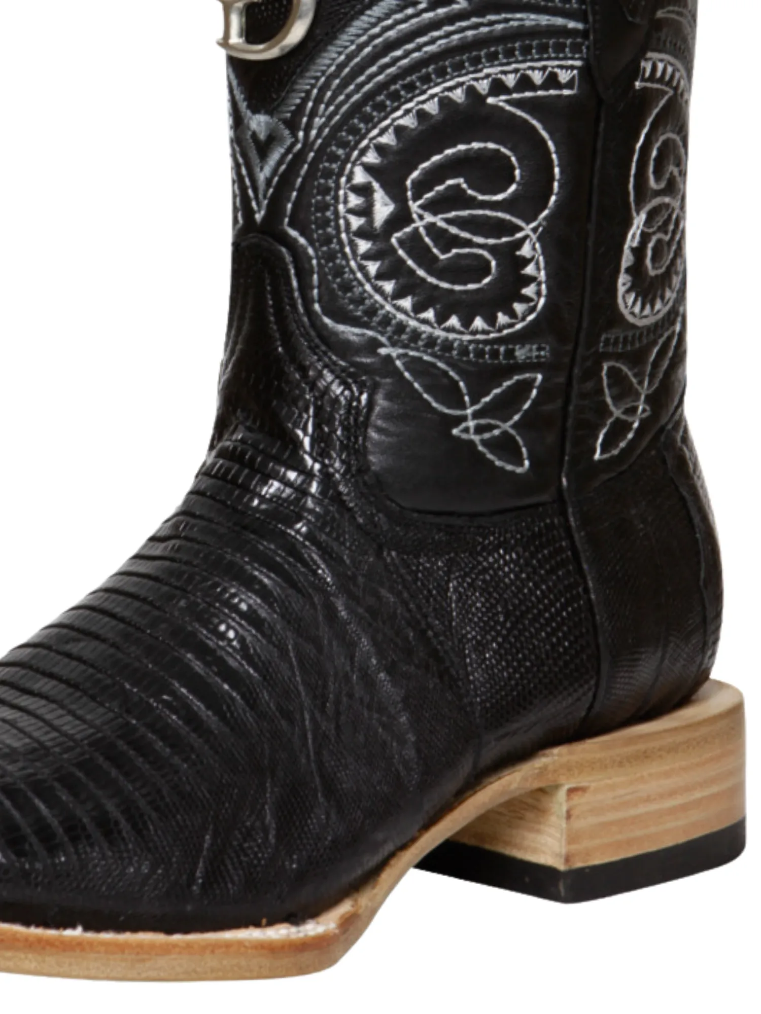 Botas Vaqueras Exoticas de Lizard Original para Hombre 'El General' - ID: 45069