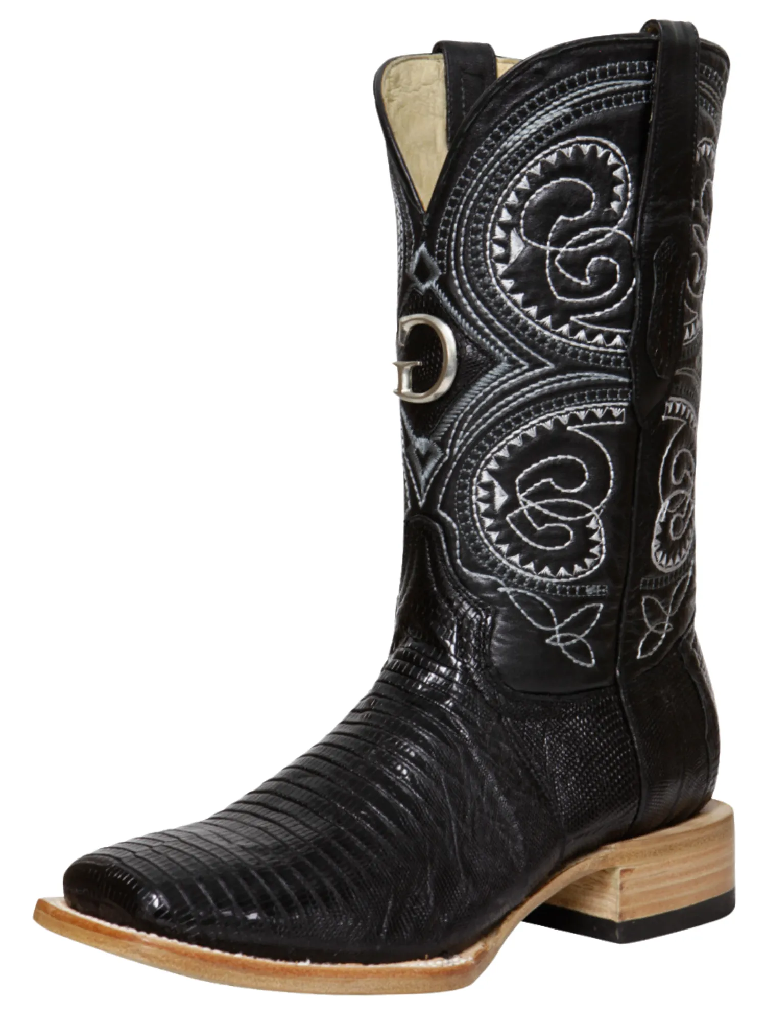 Botas Vaqueras Exoticas de Lizard Original para Hombre 'El General' - ID: 45069