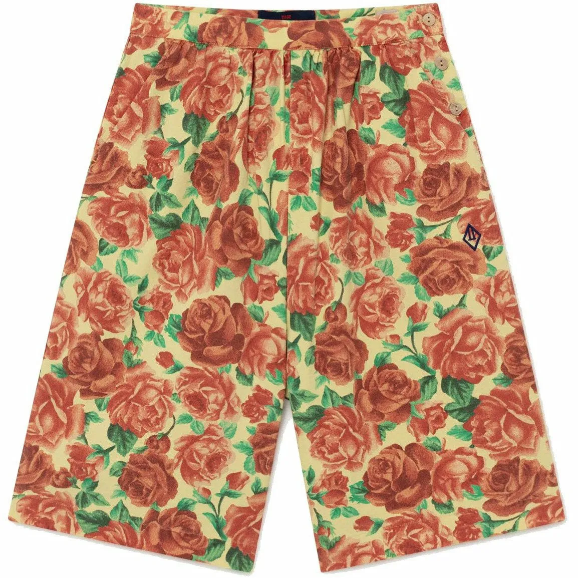 Buffalo Kids Trousers Soft Yellow Flowers