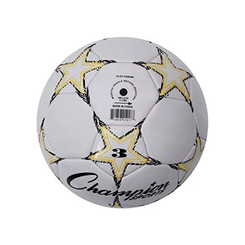Champion Sports Viper Soccer Ball, Size 3