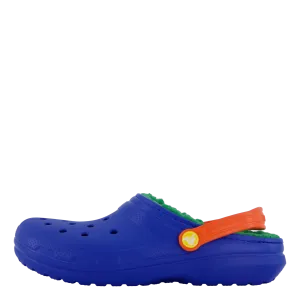 Classic Lined Clog K Blue Bolt/multi