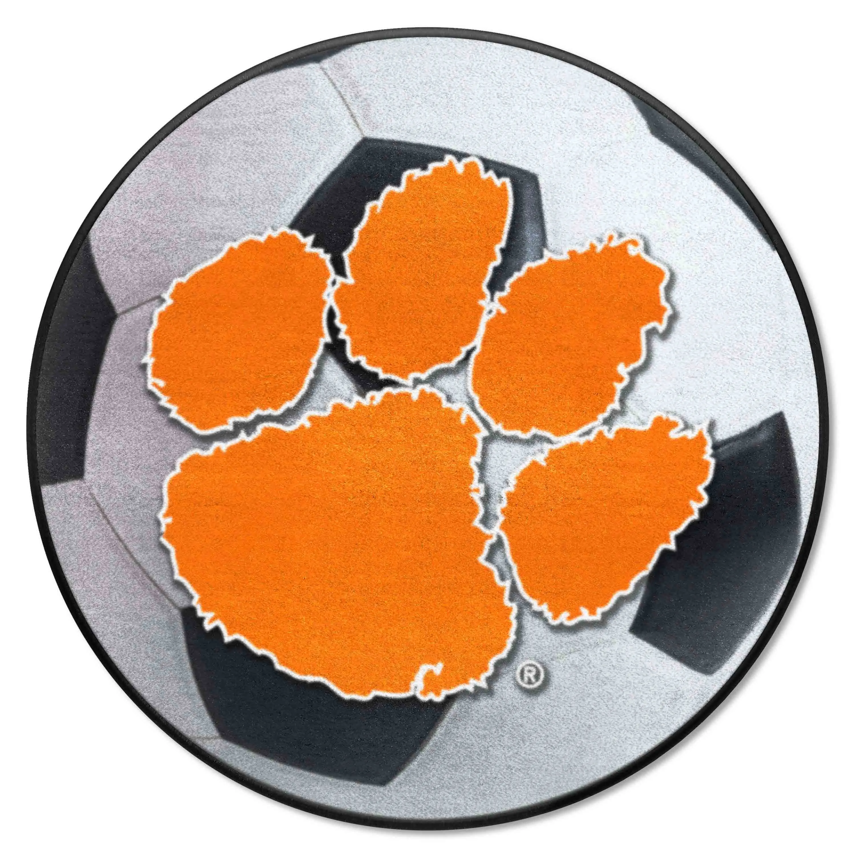 Clemson University Soccer Ball Mat