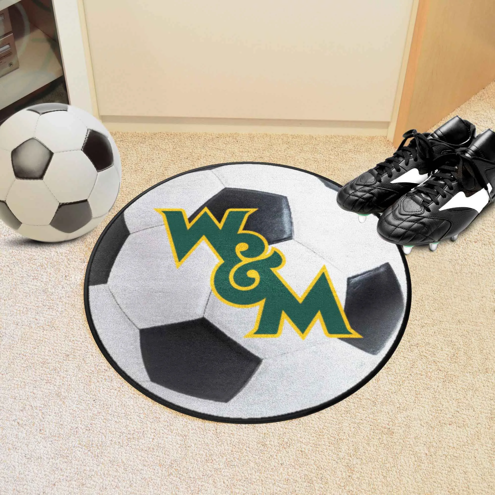 College of William & Mary Soccer Ball Mat