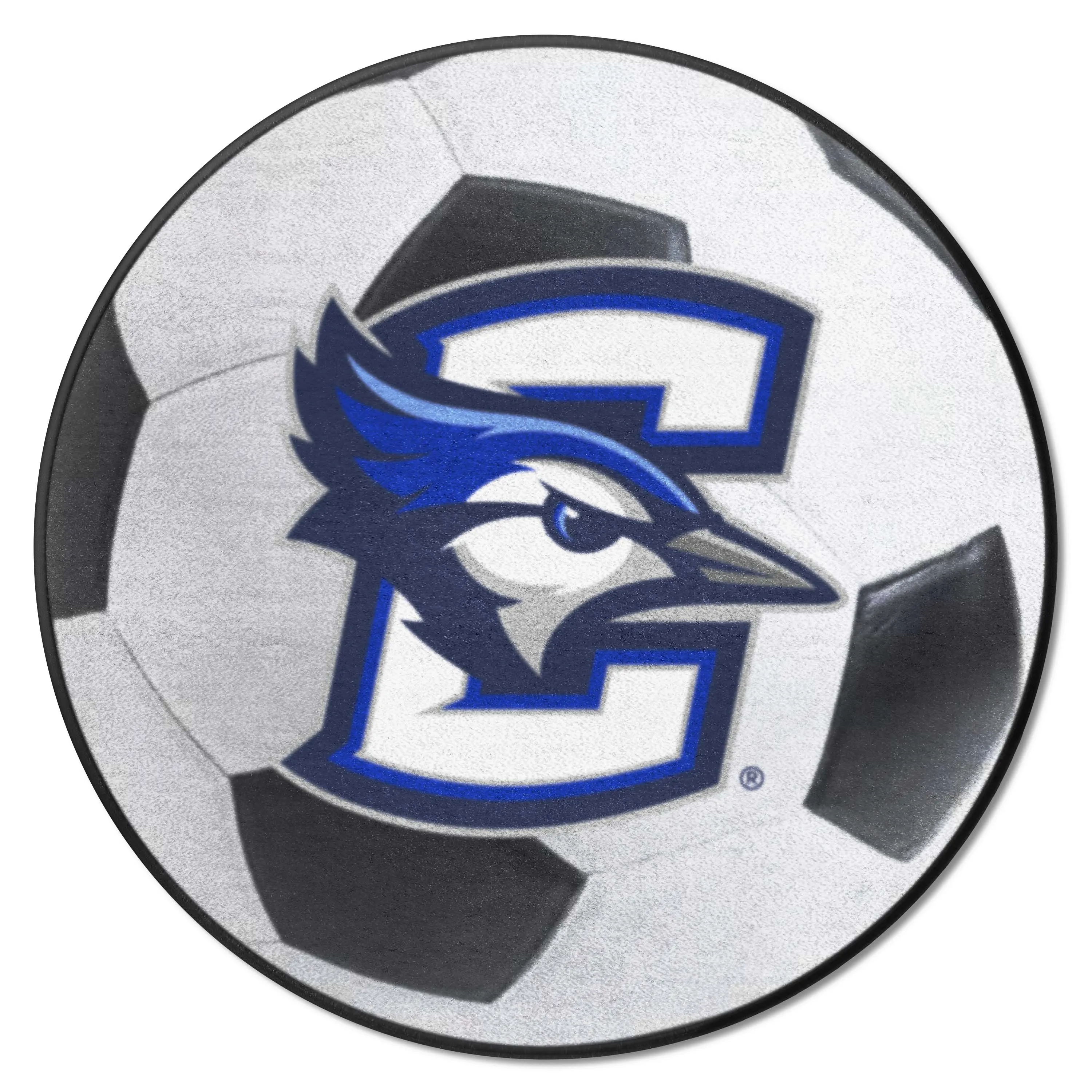 Creighton University Soccer Ball Mat