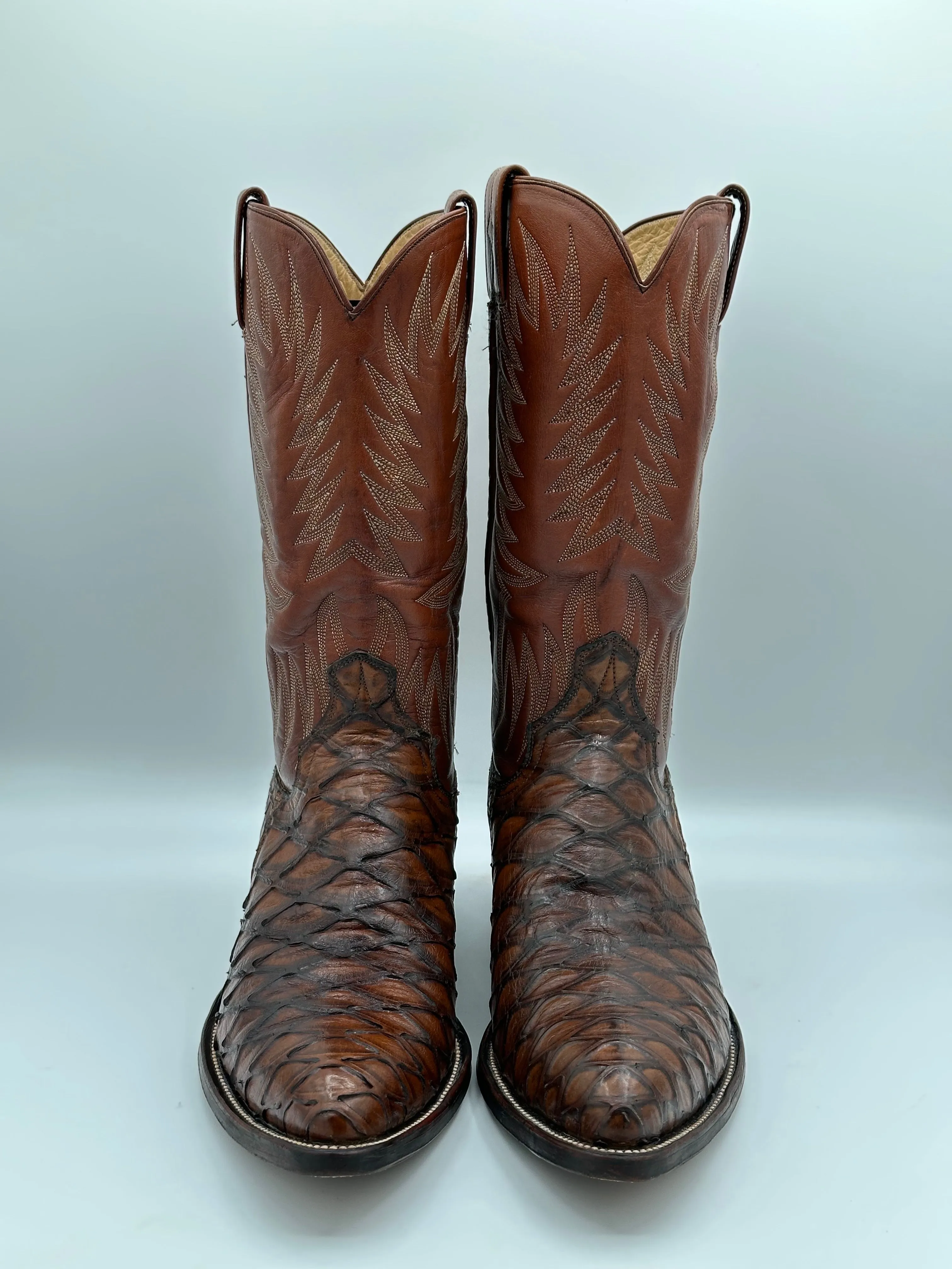 Custom Preban Anteater Cowboy Boots size 11.5 D