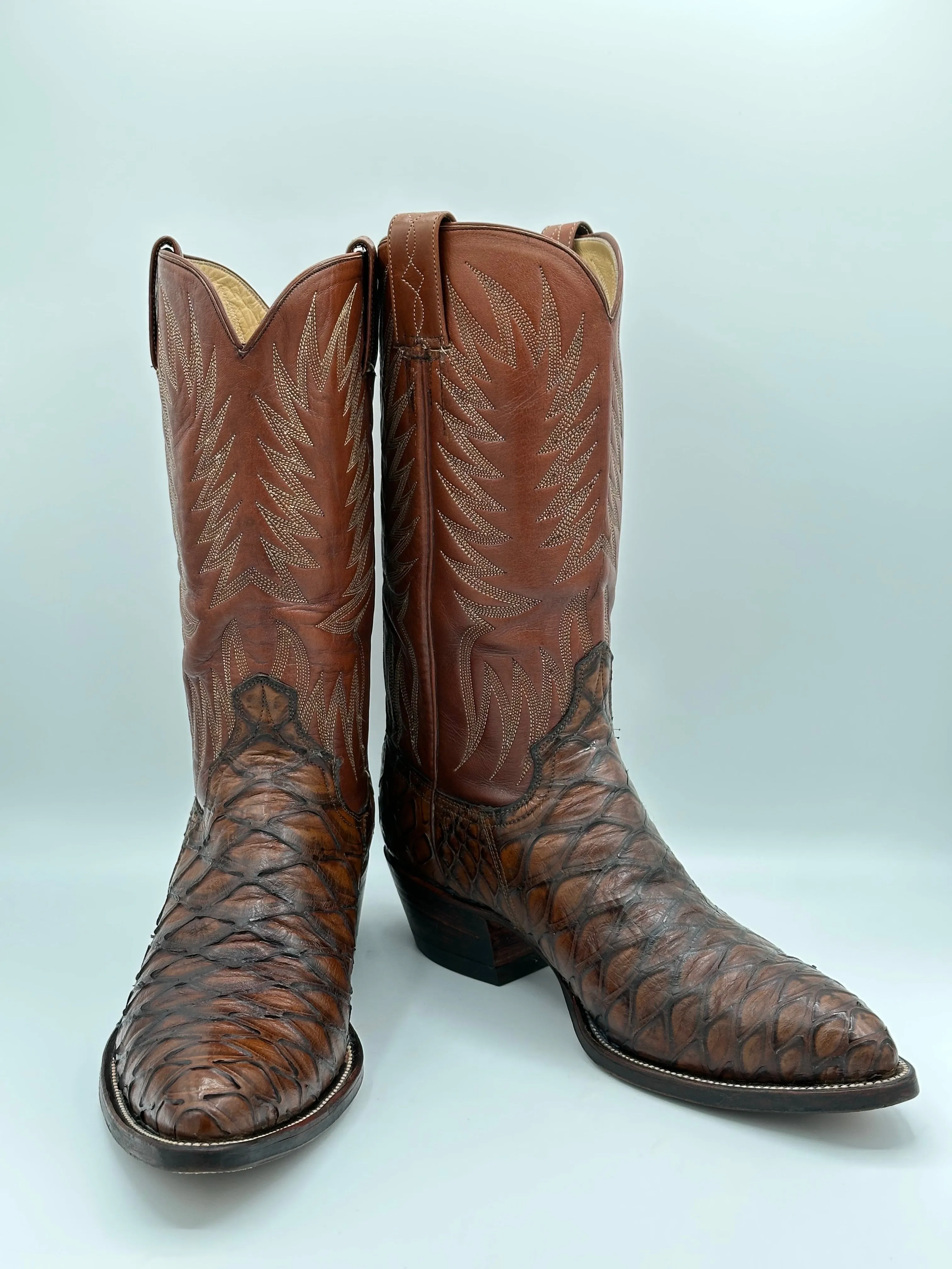 Custom Preban Anteater Cowboy Boots size 11.5 D