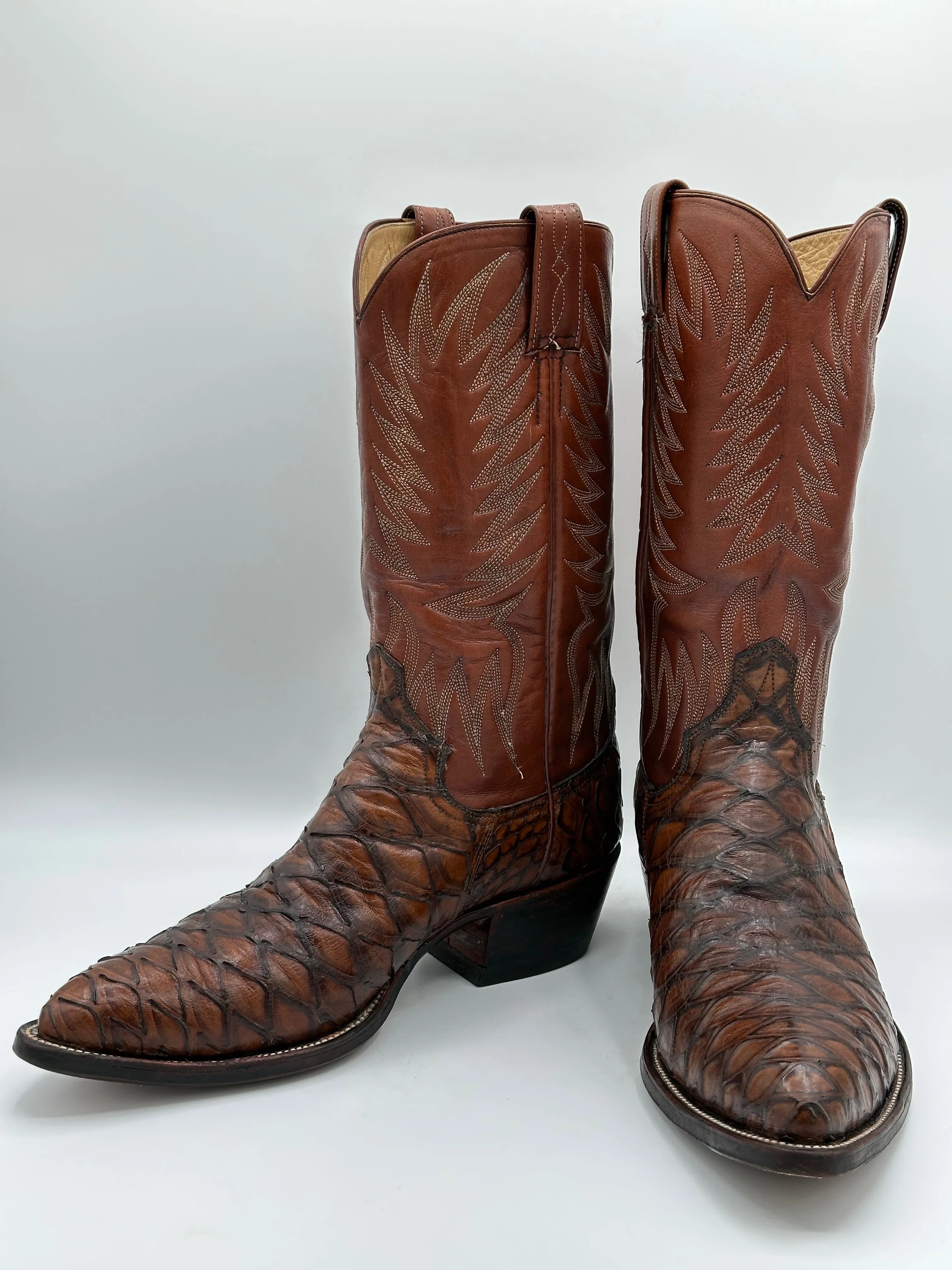 Custom Preban Anteater Cowboy Boots size 11.5 D