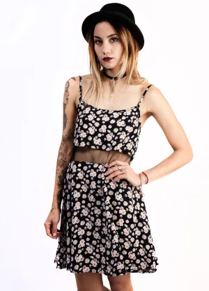 Daisy Mesh Cut Out Dress