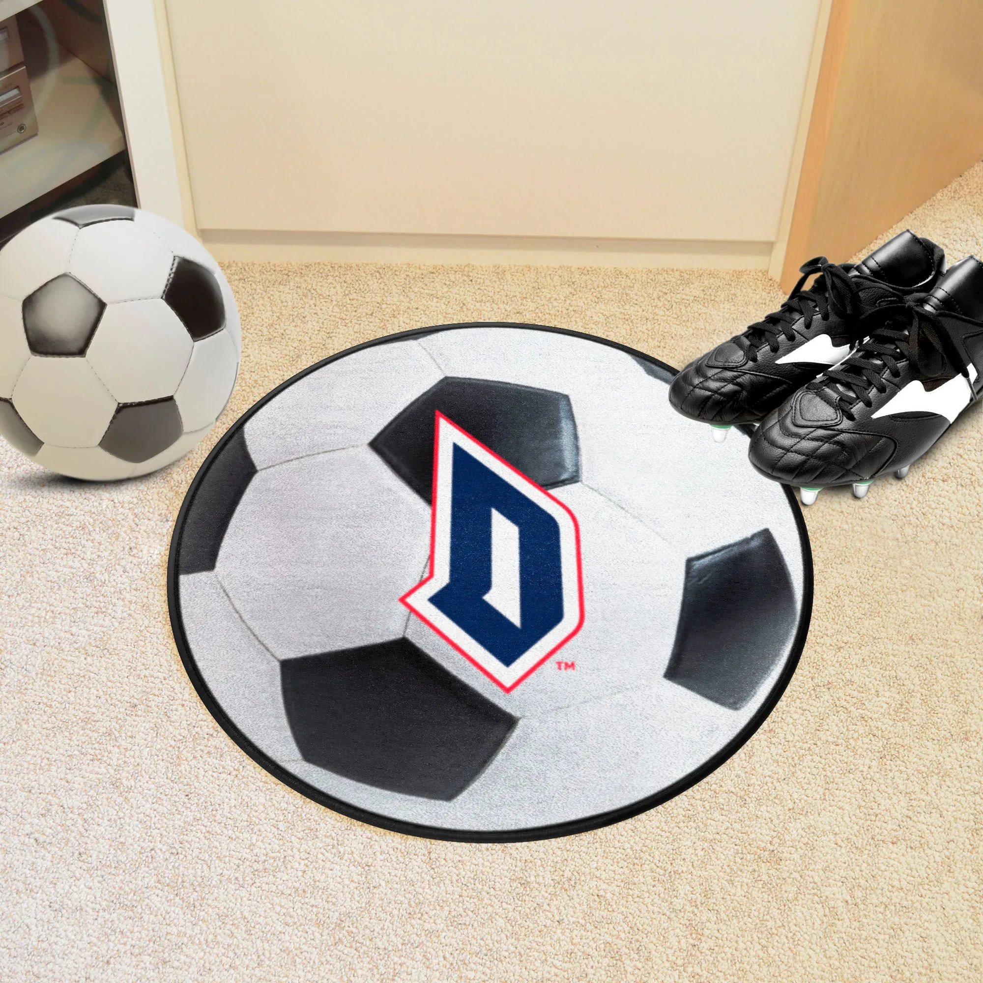 Duquesne University Soccer Ball Mat