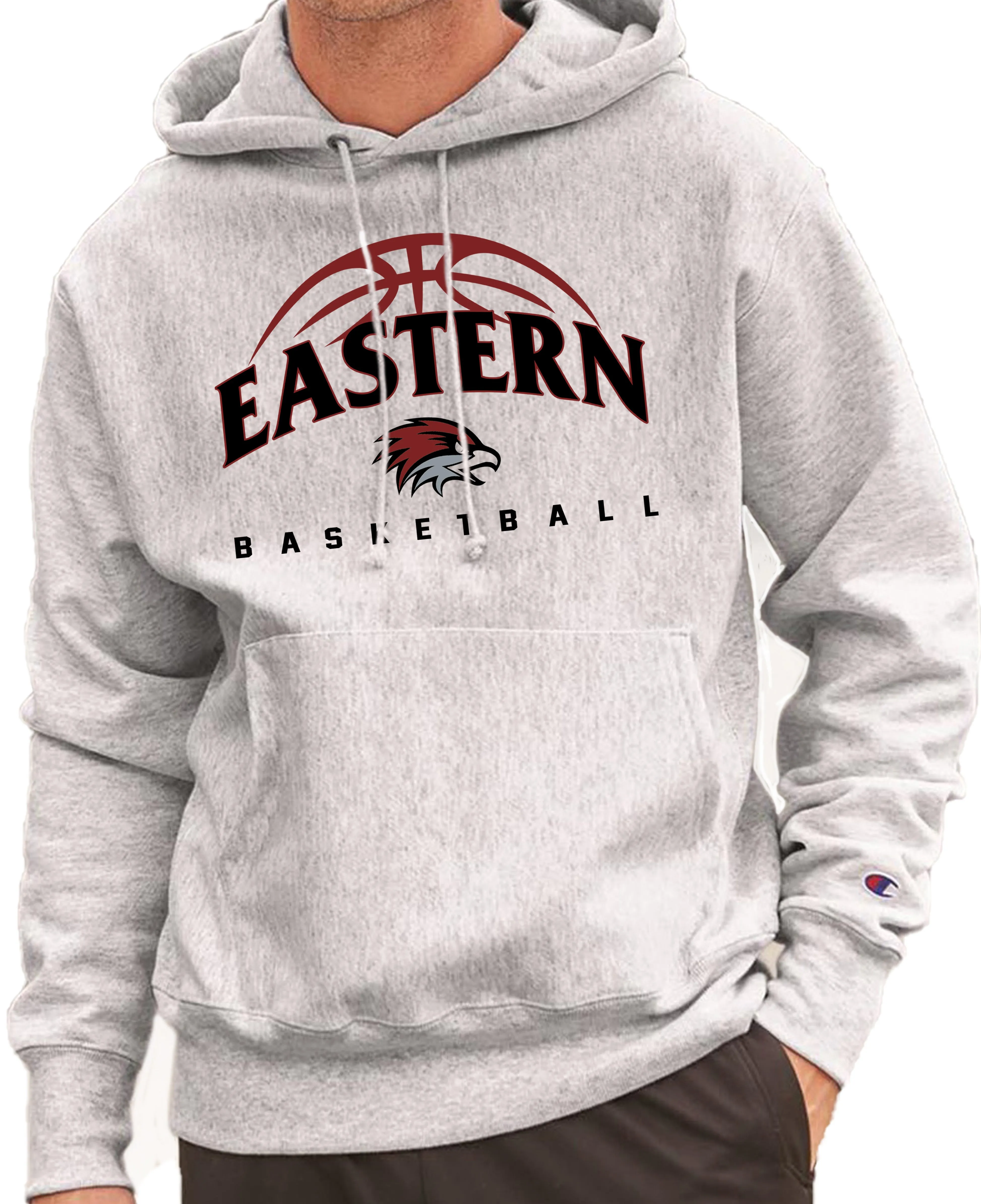 EASTERN BASKETBALL  Reverse Weave Champion Hoodie Sweatshirt