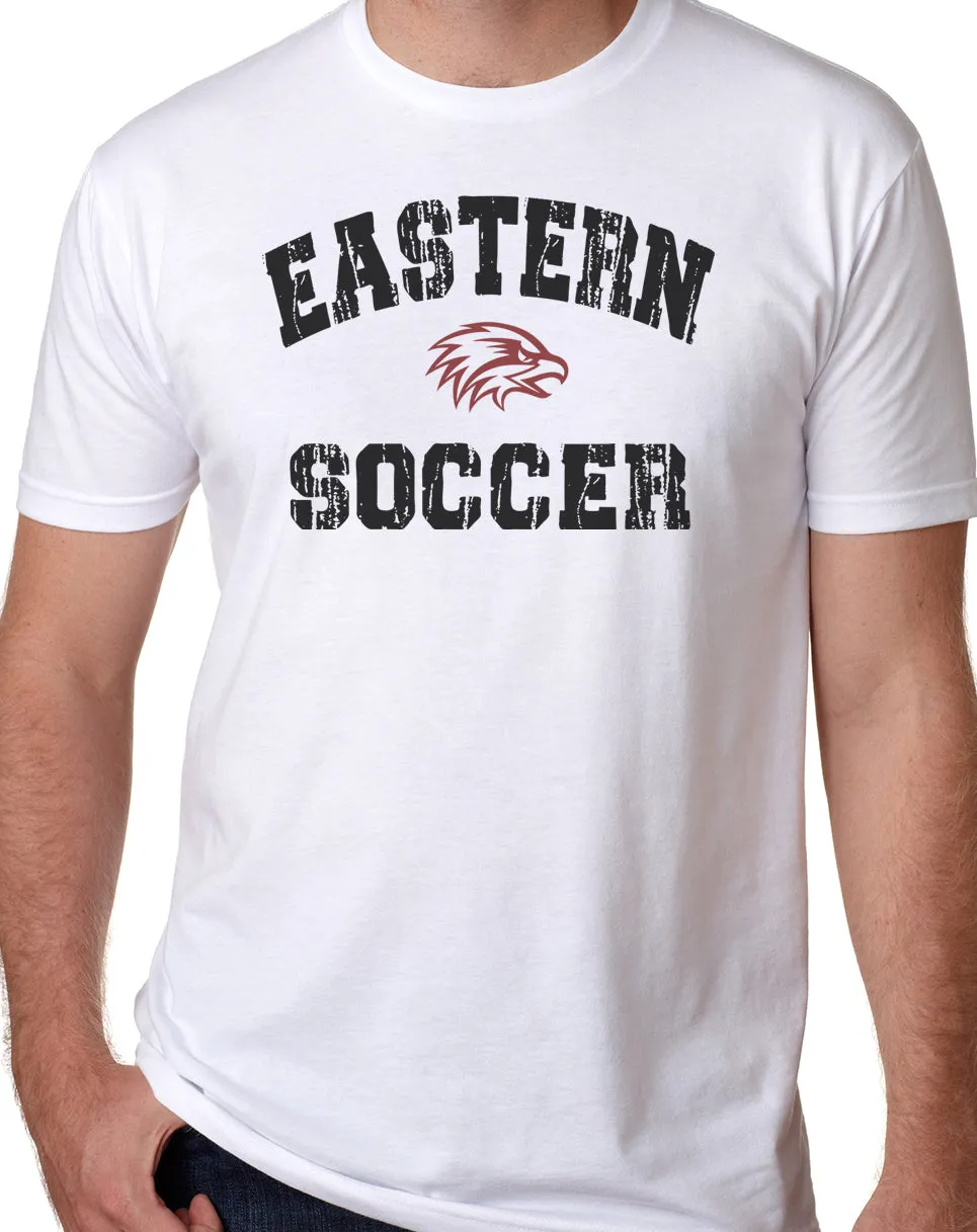 EASTERN SOCCER DISTRESSED Men's Premium Short Sleeve