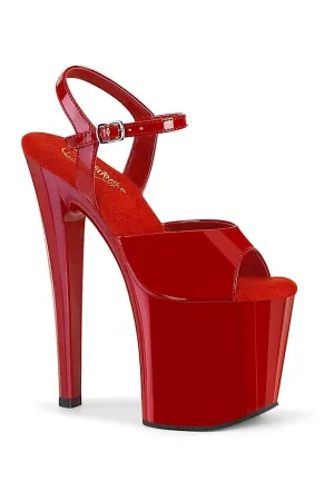ENCHANT-709 Red Patent Sandal