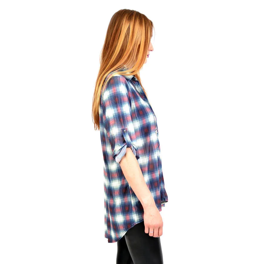 Evil Twin Poison Ivy Plaid Dress Shirt