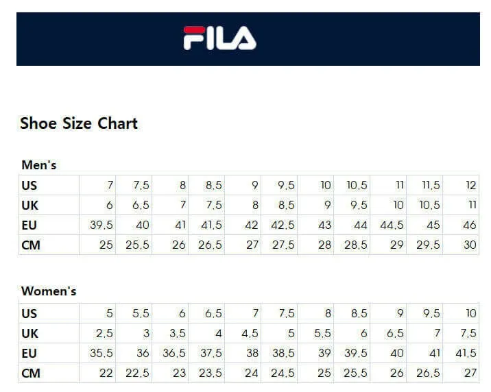 FILA ORBIT low Black