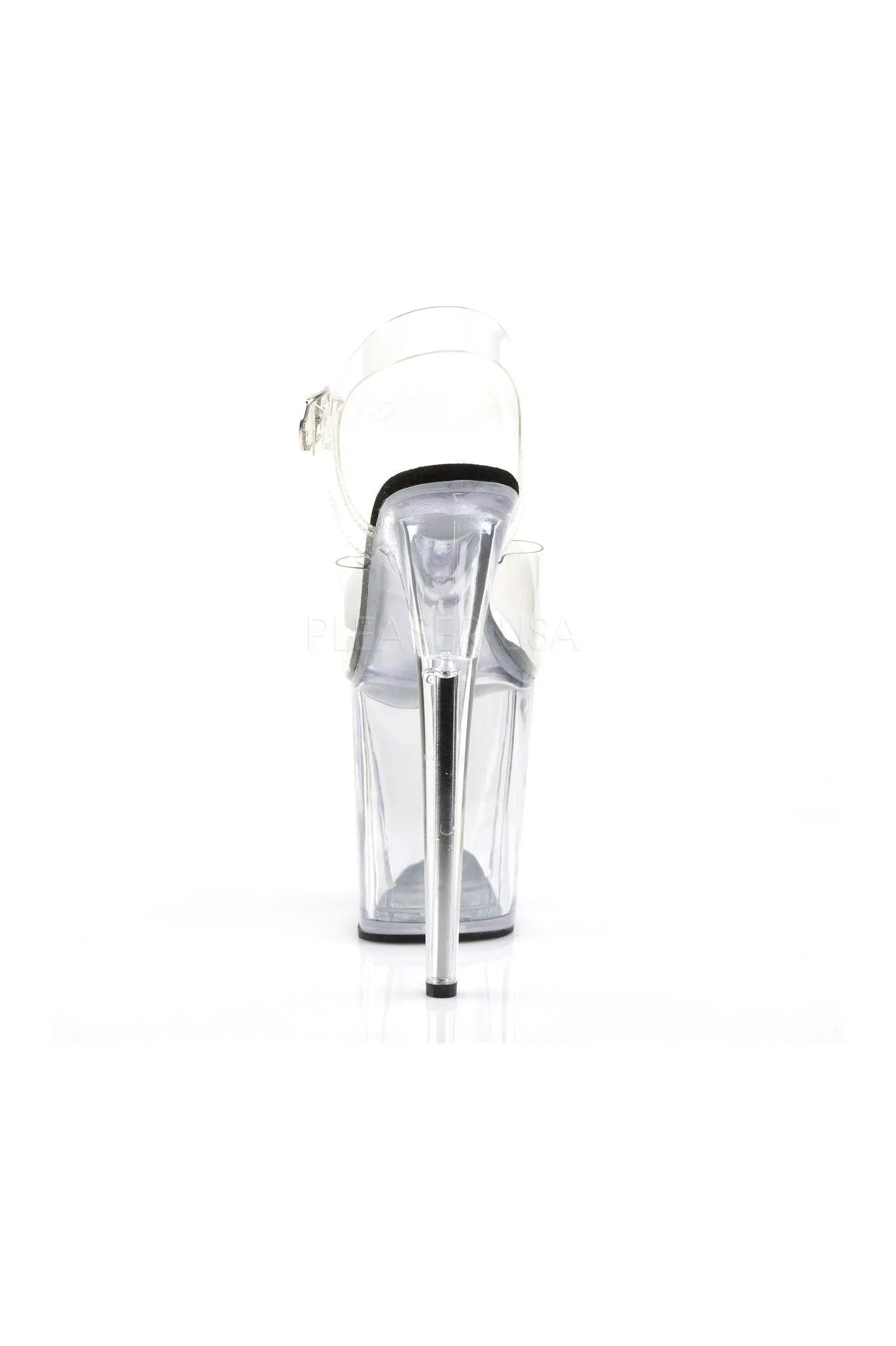 FLAMINGO-808 Platform Sandal  | Black Vinyl