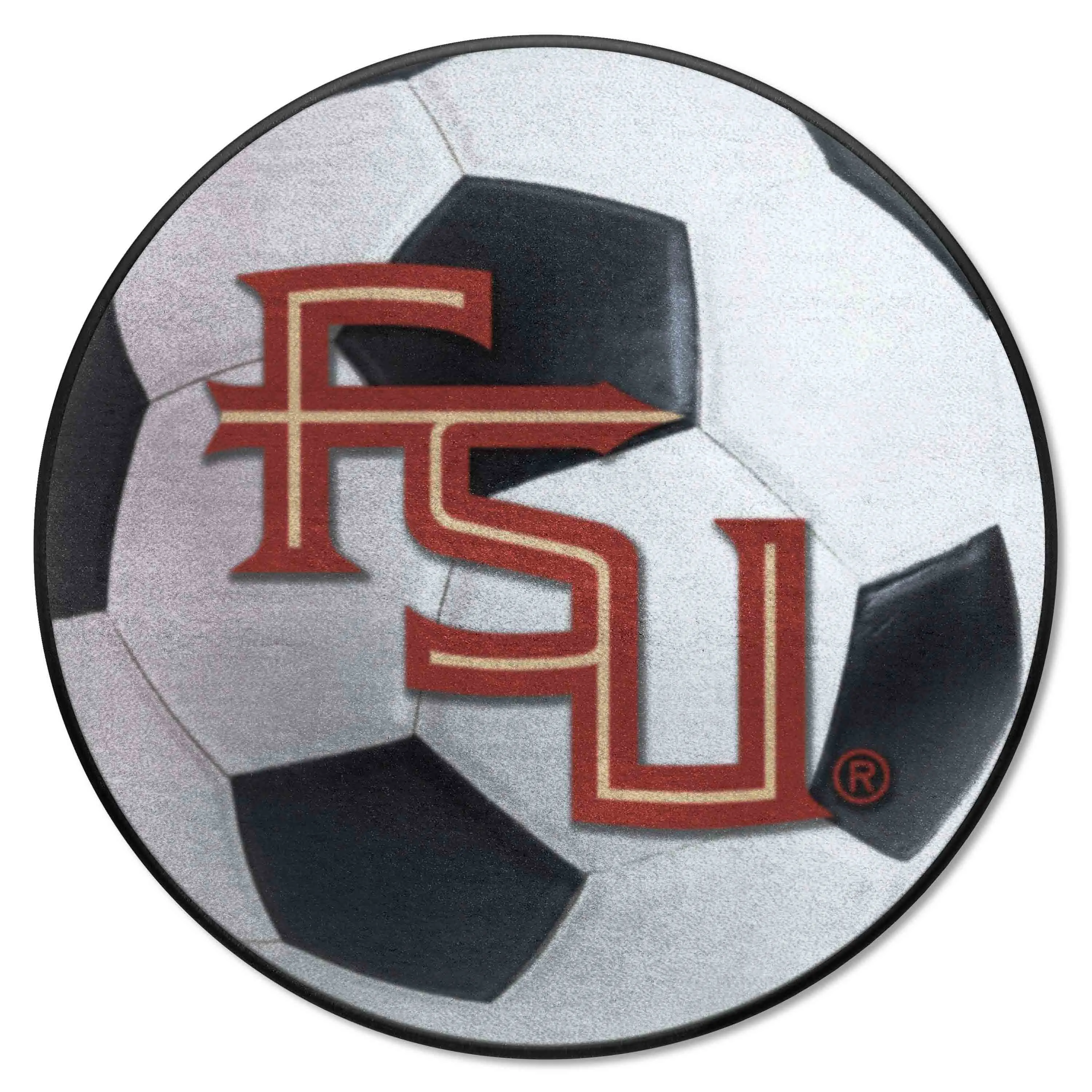 Florida State University Soccer Ball Mat