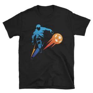 Football Striker T Shirt Soccer Striker Short-Sleeve T-Shirt Soccer T Shirt Design