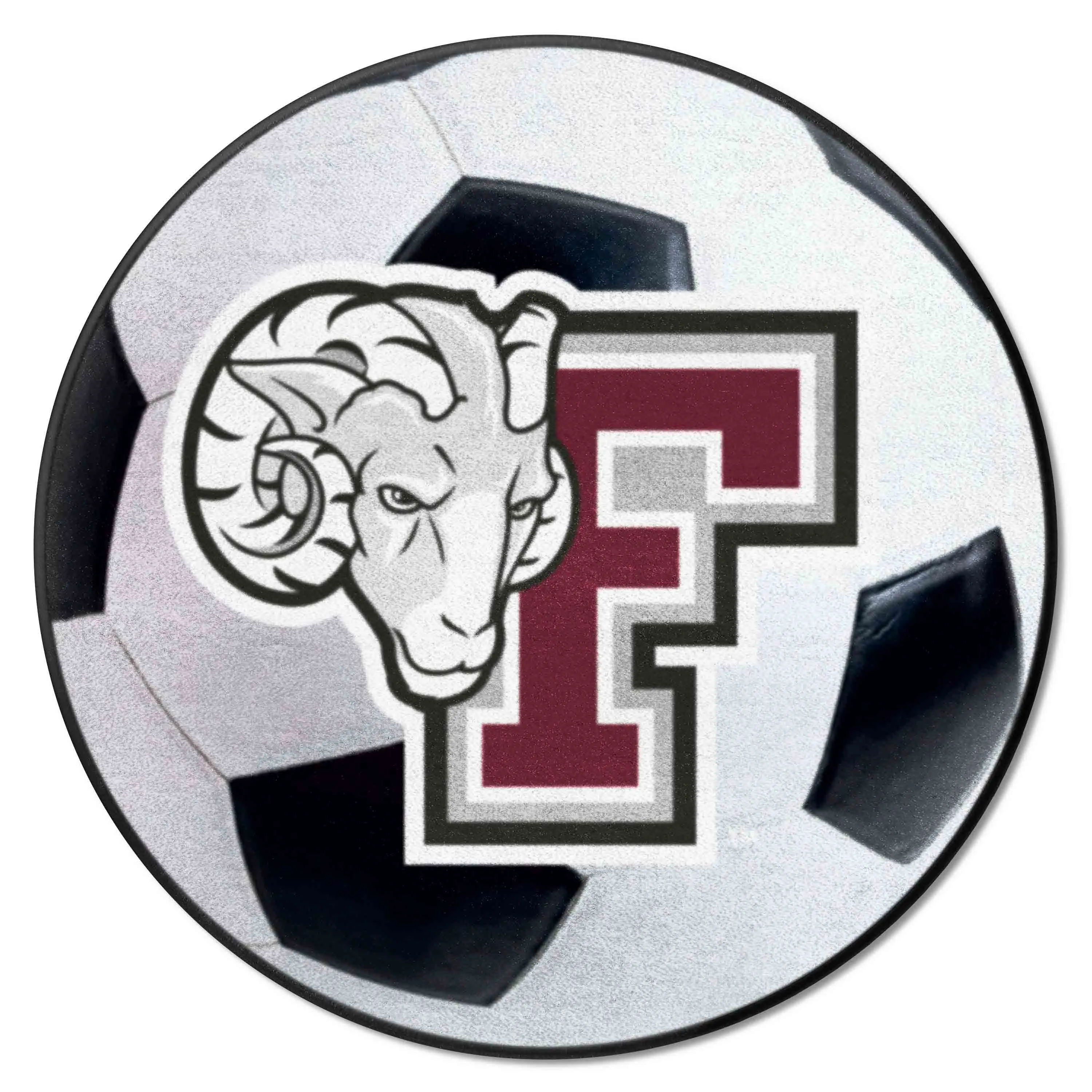 Fordham University Soccer Ball Mat