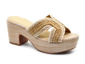 Gen Raffia Sandal