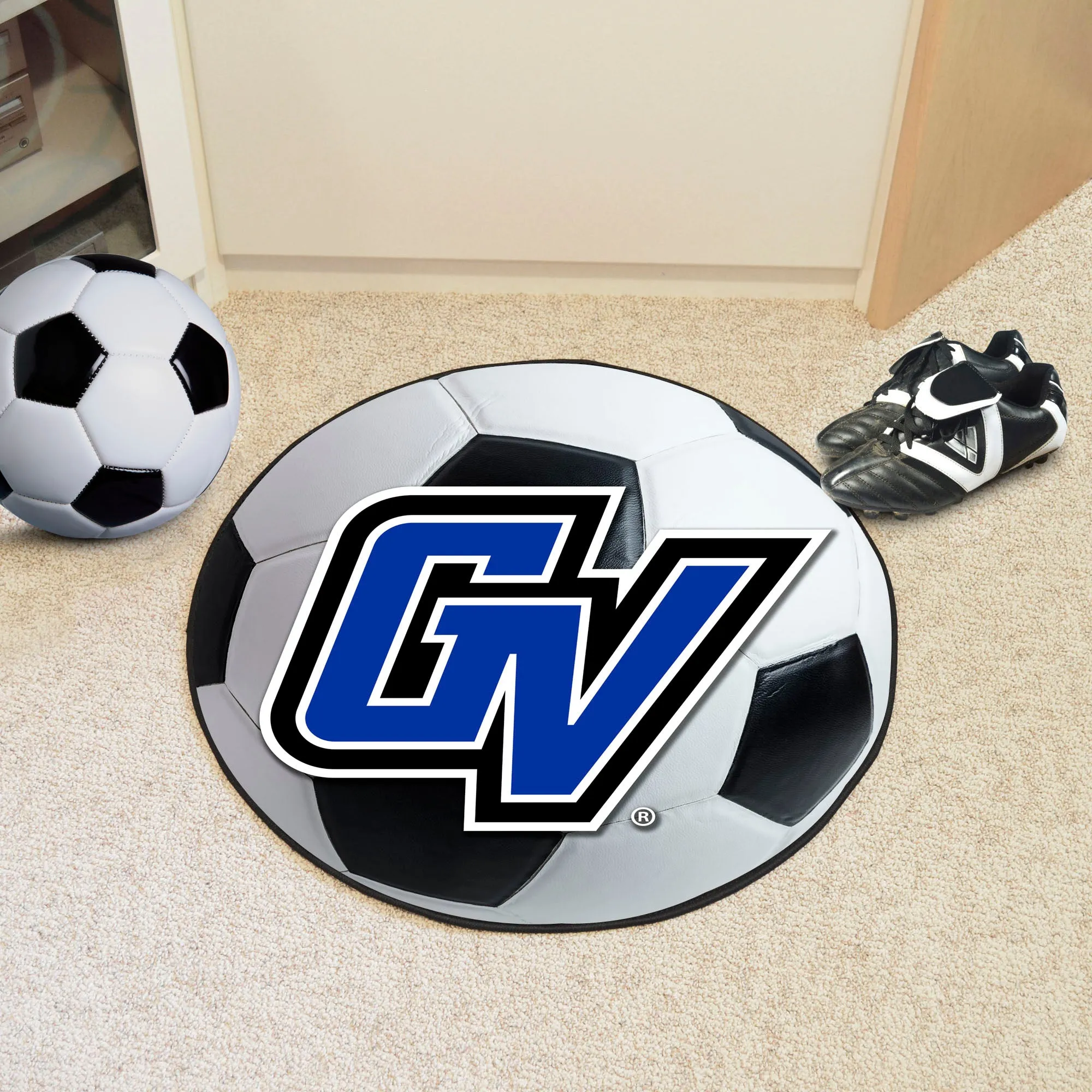 Grand Valley State University Soccer Ball Mat