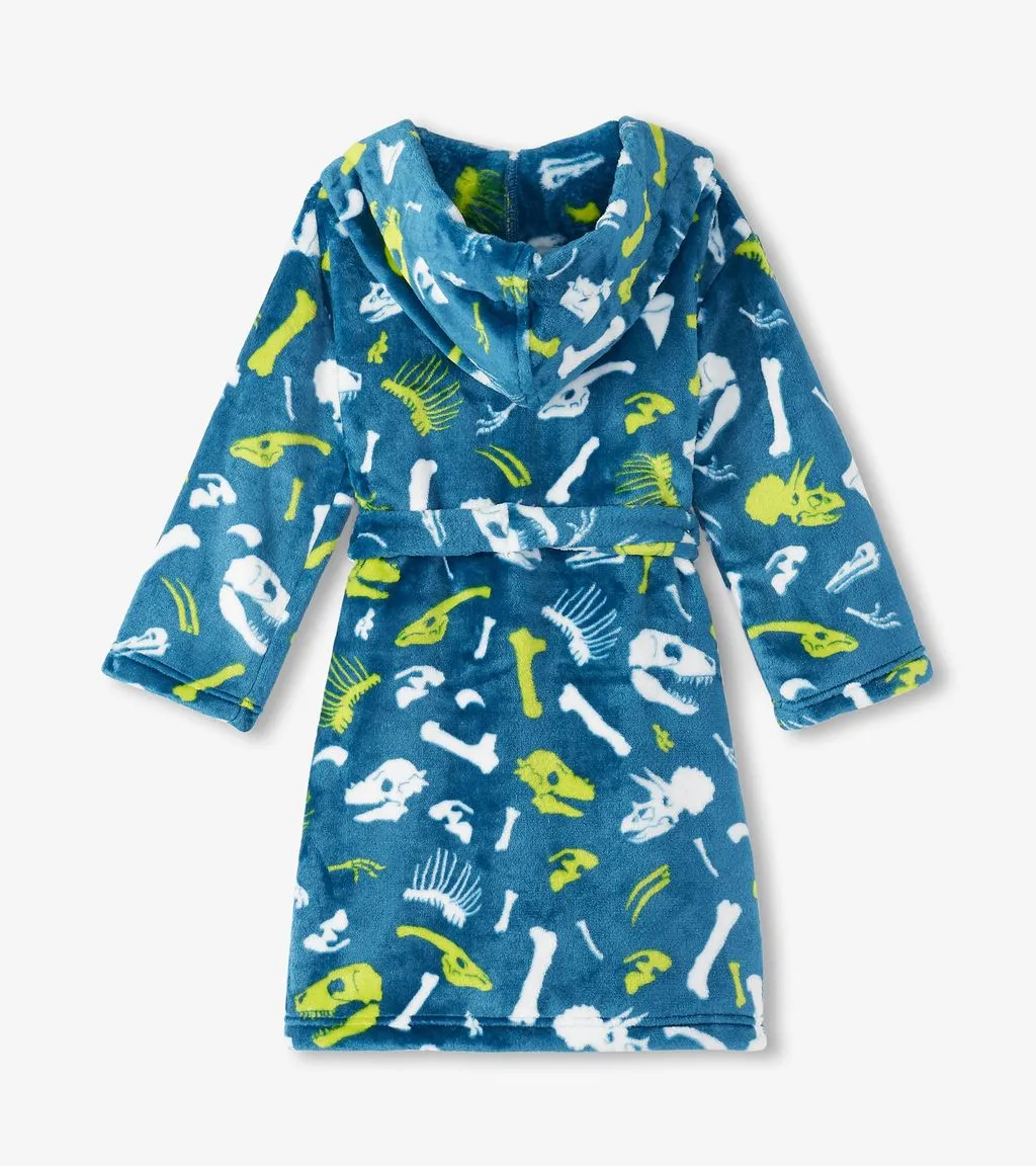 Hatley Dino Fossils Dressing Gown F24dfk225