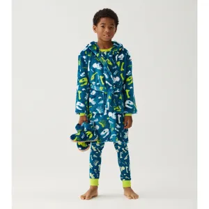 Hatley Dino Fossils Dressing Gown F24dfk225