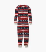 Hatley Pj's - Fair Isle Bunnies One Piece - 3