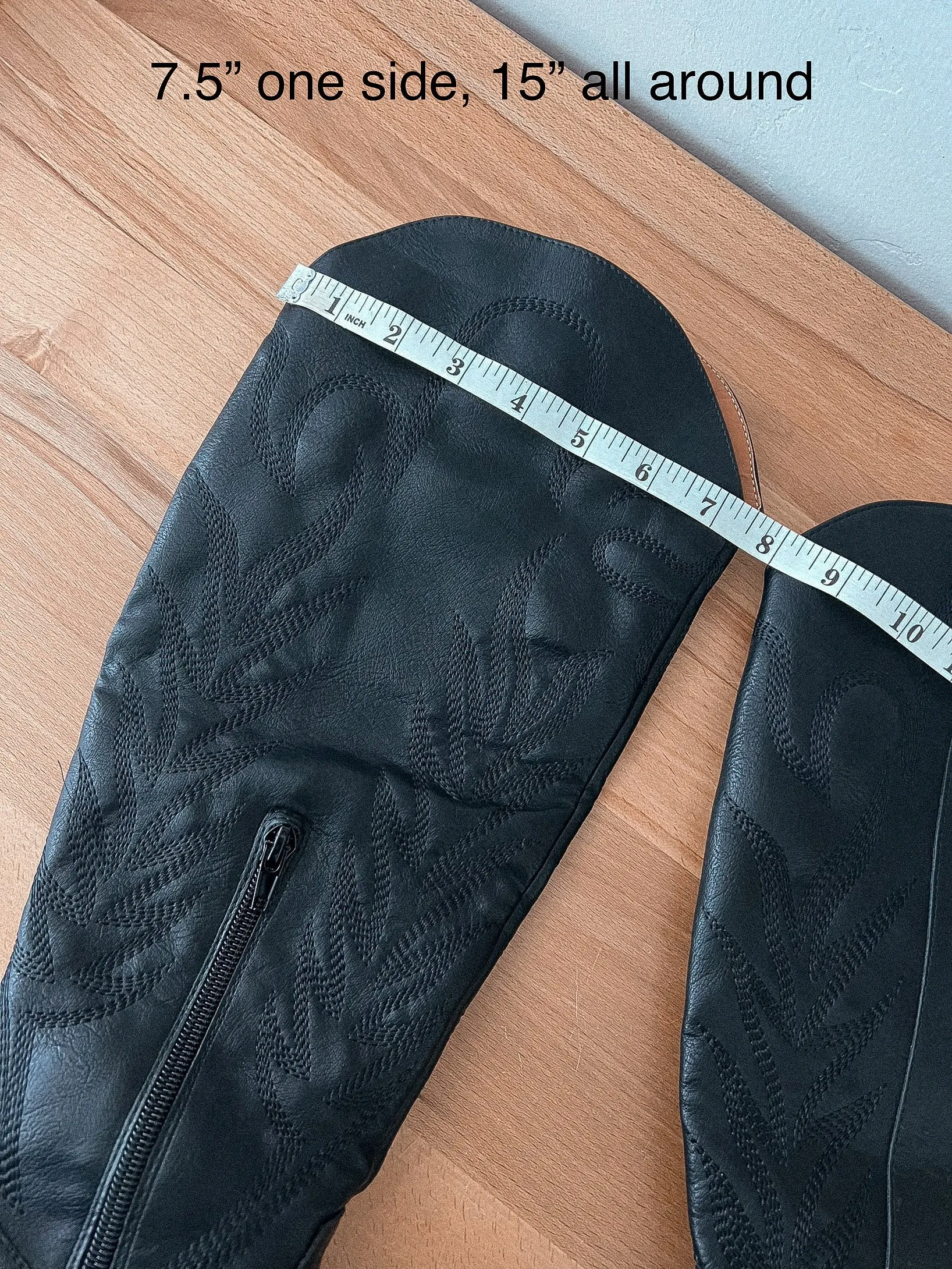 hella bella cowboy boots (BLACK)