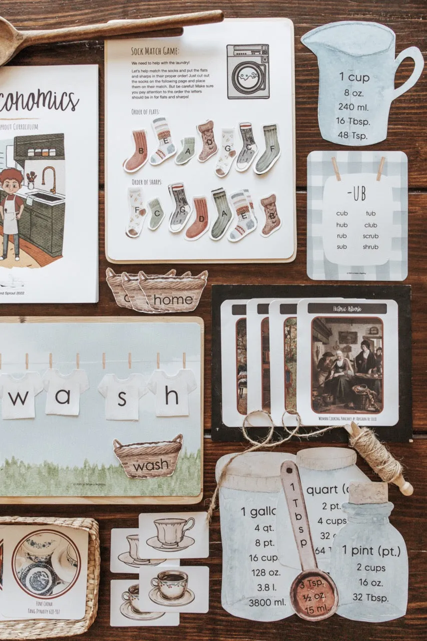 Home Economics Patchwork Study