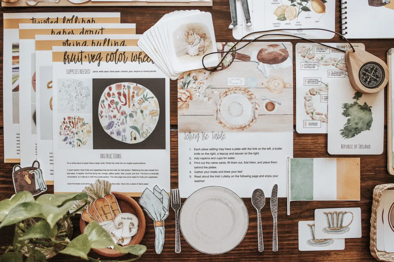 Home Economics Patchwork Study