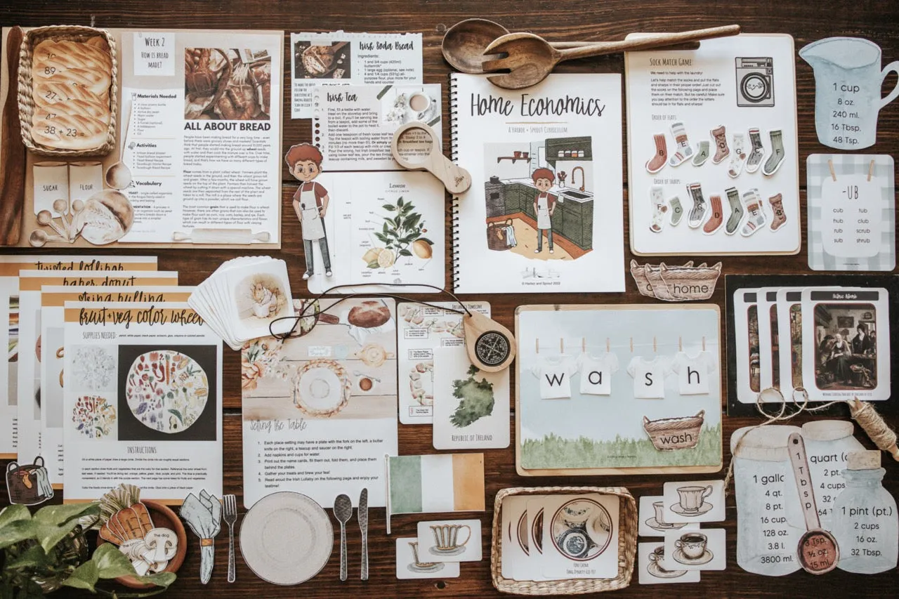 Home Economics Patchwork Study