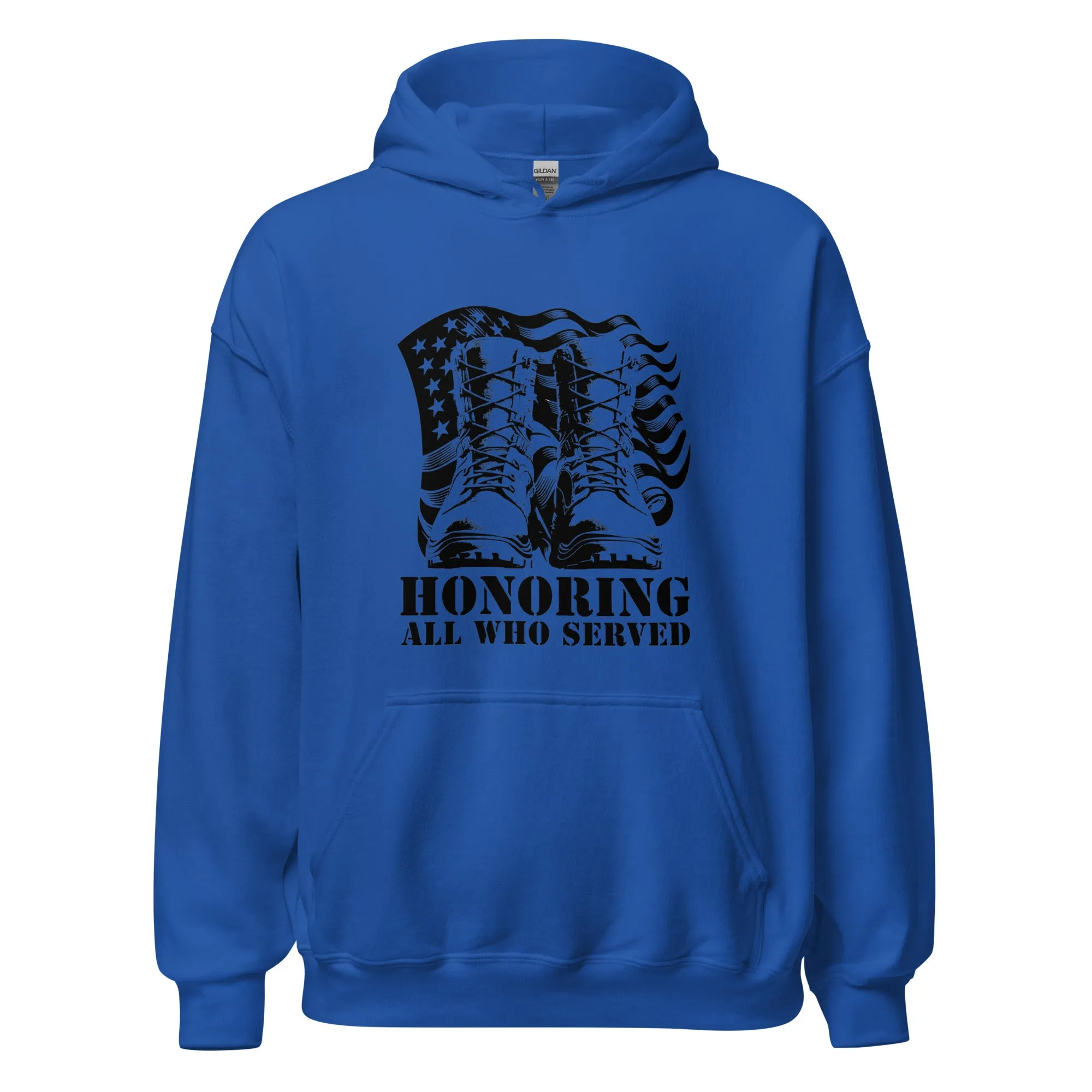 Hoodie JELPAZN "Honoring All Who Served