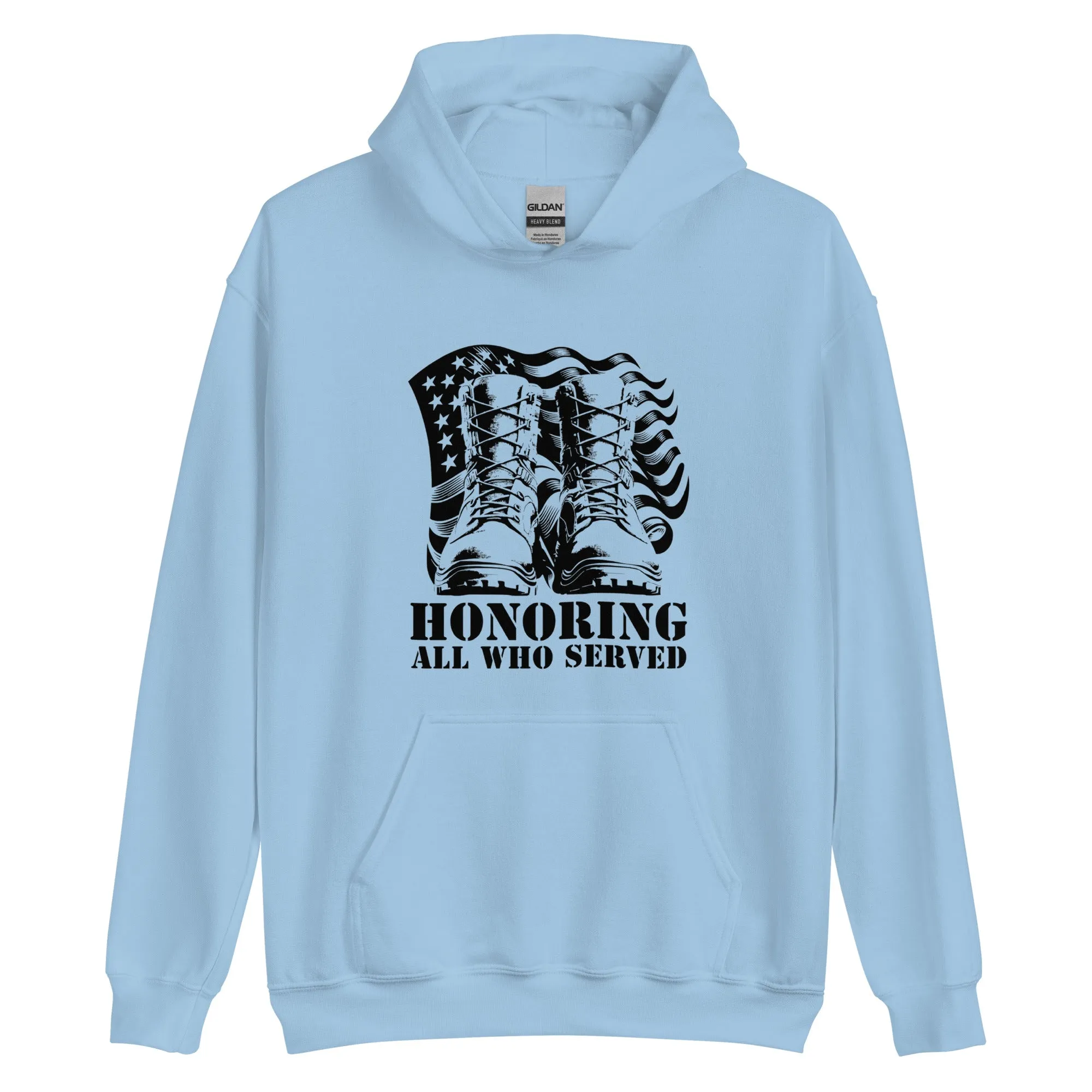 Hoodie JELPAZN "Honoring All Who Served